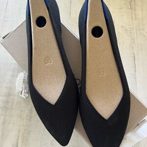 Rothy's Black and Blue Women's Flats